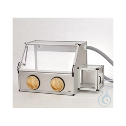 SICCO glove box Vitrum with sluice W 1210 mm x H 700 mm x...