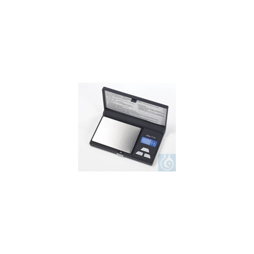 Tragbare Waage Gold, YA501, Ablesbarkeit (d) 0,1g, Kapazität 500g,